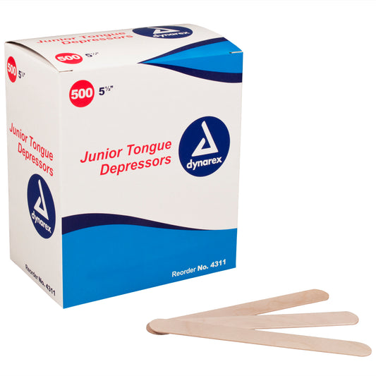 Dynarex - Non-Sterile Wood Tongue Depressors