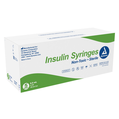 Dynarex - Insulin Syringe N/S - .5cc