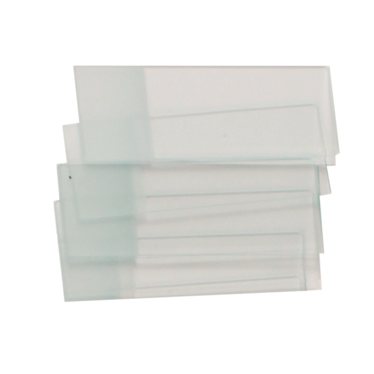 Dynarex - Microscope Slides, Corner Grounded, 3" x 1" x 1mm