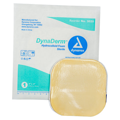 DynaDerm Hydrocolloid Foam - 4"x4"
