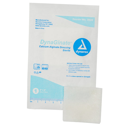 DynaGinate Calcium Alginate Dressing - 2"x2"