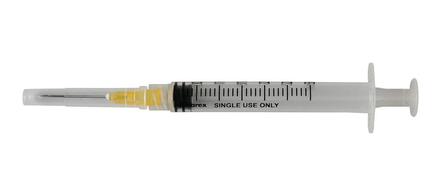 Dynarex - Syringes With Needle - 3cc