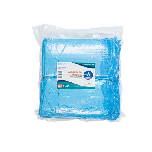 Dynarex - Disposable Underpads, 17 x 24 - Tissue Fill (2 ply)