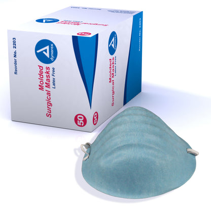 Dynarex - Molded Face Mask Blue