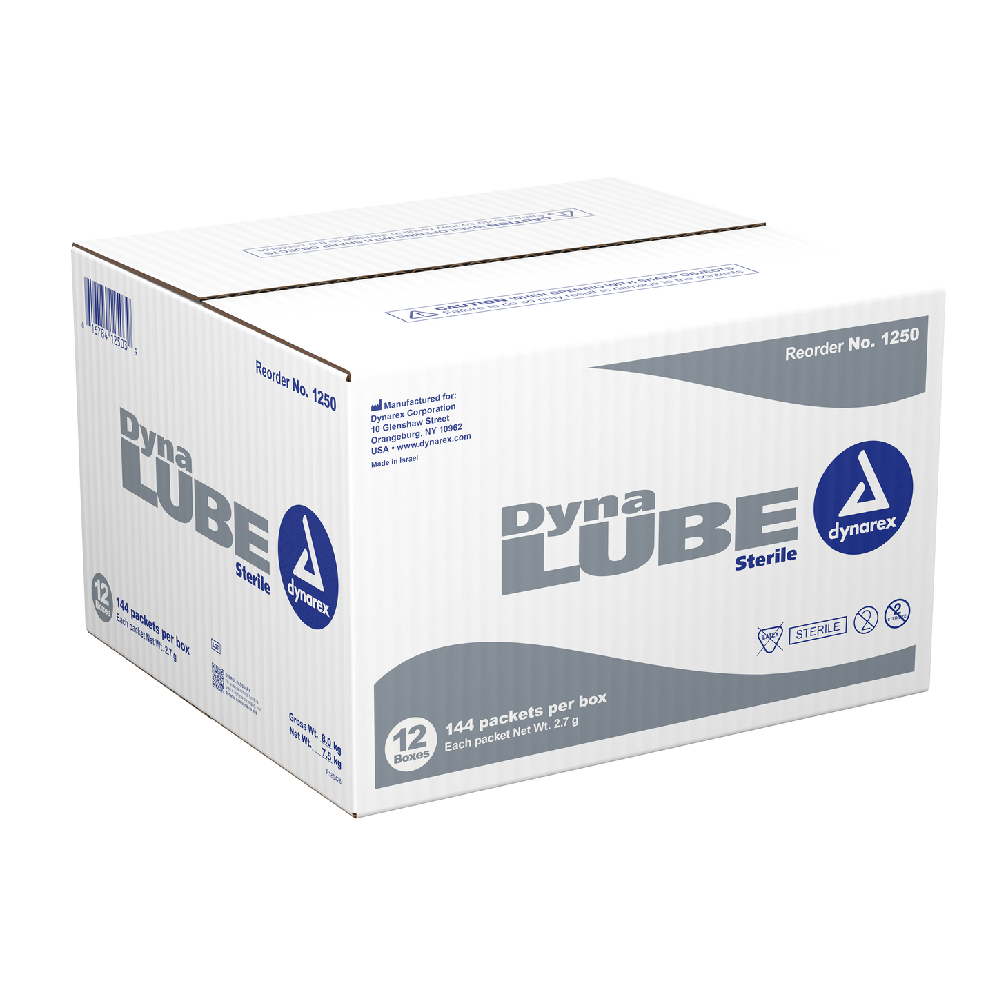 DynaLube Sterile Lubricating Jelly, 2.7g packet